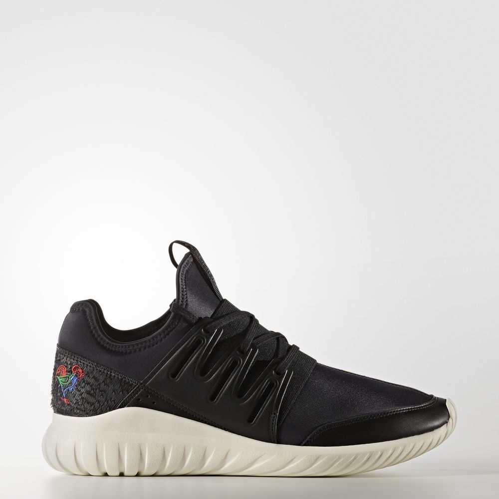 Adidas Tubular Radial Cny - Originals ανδρικα - Μαυρα/Ασπρα,Μέγεθος: EU 36 – 54 2/3 (504BGLRD)